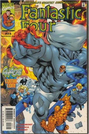 couverture, jaquette Fantastic Four 23  - Skull SessionIssues V3 (1998 - 2003) (Marvel) Comics