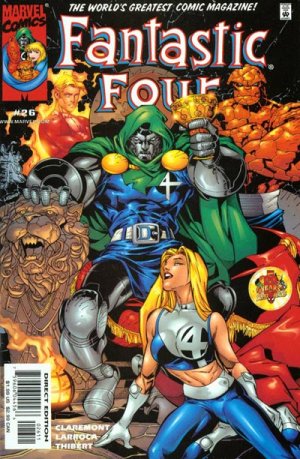 couverture, jaquette Fantastic Four 26  - I Am Doctor Doom!Issues V3 (1998 - 2003) (Marvel) Comics