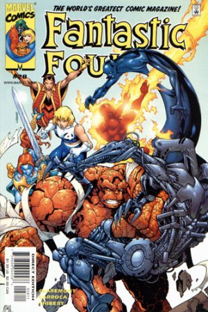 couverture, jaquette Fantastic Four 28  - Flashpoint!Issues V3 (1998 - 2003) (Marvel) Comics