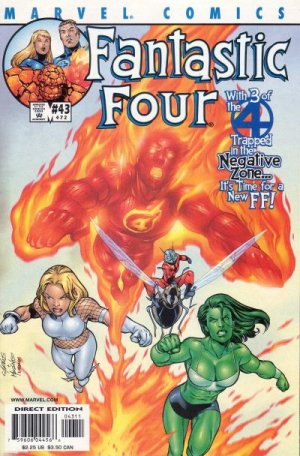 couverture, jaquette Fantastic Four 43  - And the Walls Came Tumbling DownIssues V3 (1998 - 2003) (Marvel) Comics