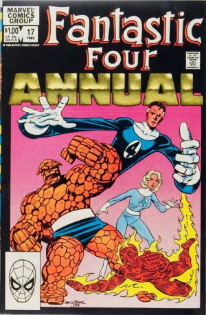 couverture, jaquette Fantastic Four 17  - 1983 : LegacyIssues V1 - Annuals (1963 - 2012) (Marvel) Comics
