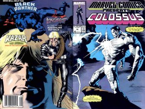 Marvel Comics Presents 16 - Colossus, Black Panther, Longshot, Ka-Zar