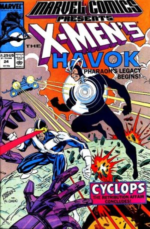 Marvel Comics Presents 24 - Cyclops, Havok, Black Panther, Shamrock