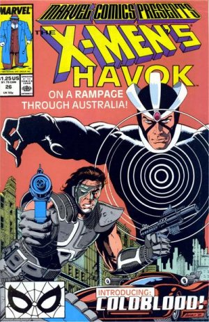 Marvel Comics Presents 26 - 1st appearance of Coldblood (Eric Savin)  Wraparound cover