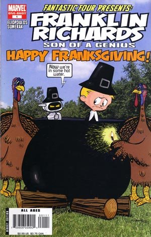 Franklin Richards - Happy Franksgiving! # 1 Issues