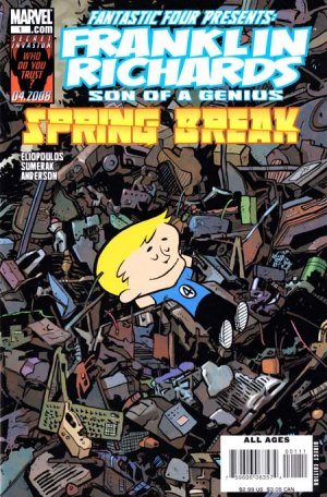 Franklin Richards - Spring Break édition Issues