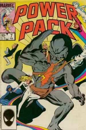 Power Pack 7 - Man and Dragon Man