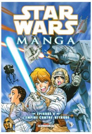 couverture, jaquette Star Wars 2  - Épisode V - L'Empire contre-attaqueDouble (Delcourt Manga) Manga