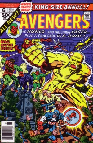 couverture, jaquette Avengers 6  - No Final Victory!Issues V1 - Annuals (1967 - 1994) (Marvel) Comics