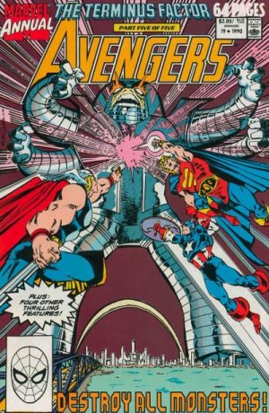 couverture, jaquette Avengers 19  - Terminus Factor, Stage 5: Beat Me in St. LouisIssues V1 - Annuals (1967 - 1994) (Marvel) Comics