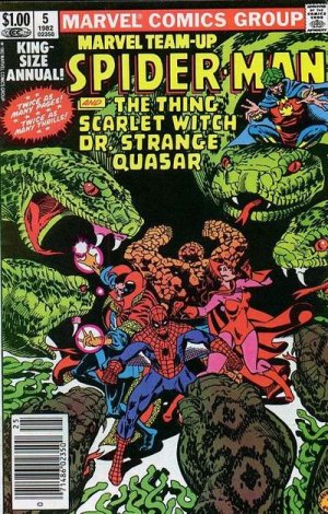 Marvel Team-Up # 5 Issues V1 - Annuals (1976 - 1984)