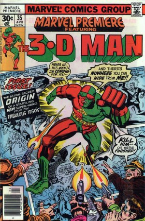 Marvel Premiere 35 - The 3-D Man!
