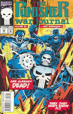 couverture, jaquette The Punisher - Journal de guerre 56  - 24 Hours Of Power!Issues V1 (1988 - 1995) (Marvel) Comics