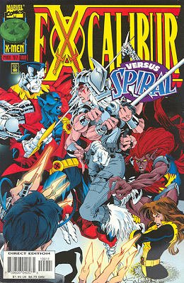 couverture, jaquette Excalibur 109  - Dragon Moon RisingIssues V1 (1988 - 1998) (Marvel) Comics