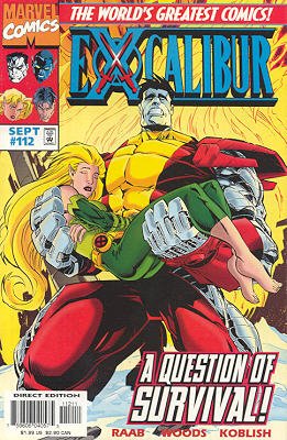 couverture, jaquette Excalibur 112  - SurvivalIssues V1 (1988 - 1998) (Marvel) Comics