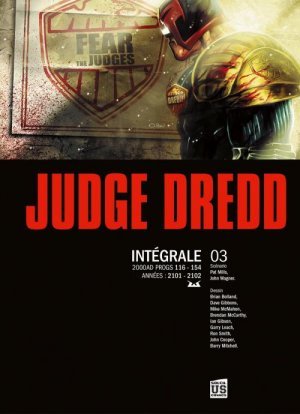 couverture, jaquette Judge Dredd 3  - Années 2101-2102Intégrale (2011 - 2013) (soleil bd) Comics