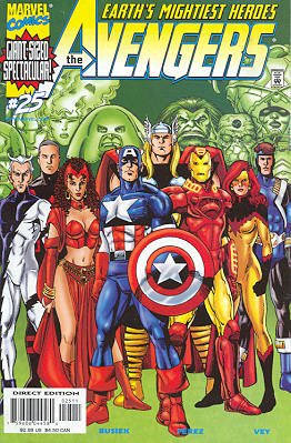 couverture, jaquette Avengers 25  - The Ninth DayIssues V3 (1998 - 2004) (Marvel) Comics