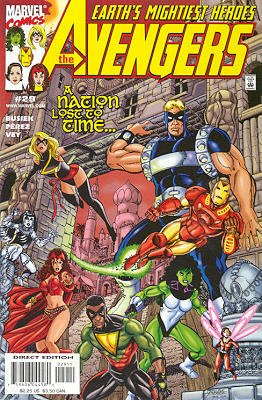couverture, jaquette Avengers 29  - The Death-Song of Kulan-Gath Part 2: A Dream of Bitter AshIssues V3 (1998 - 2004) (Marvel) Comics