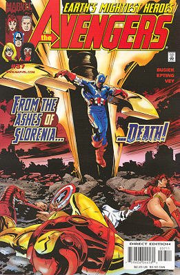 couverture, jaquette Avengers 37  - Scorched EarthIssues V3 (1998 - 2004) (Marvel) Comics