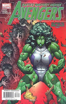 couverture, jaquette Avengers 73  - The Search for She-Hulk part 2: Savage AttackIssues V3 (1998 - 2004) (Marvel) Comics