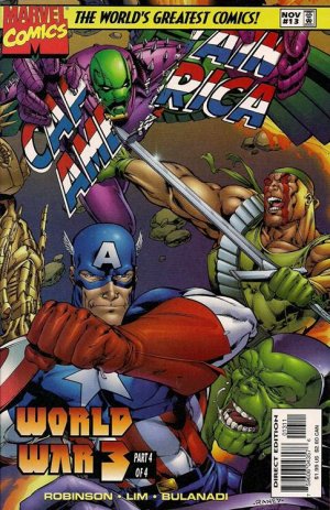 couverture, jaquette Captain America 13  - World War 3, Part 4: War Without End...Issues V2 (1996 - 1997) (Marvel) Comics