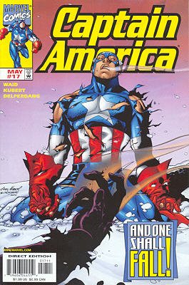 couverture, jaquette Captain America 17  - Extreme PrejudiceIssues V3 (1998 - 2002) (Marvel) Comics