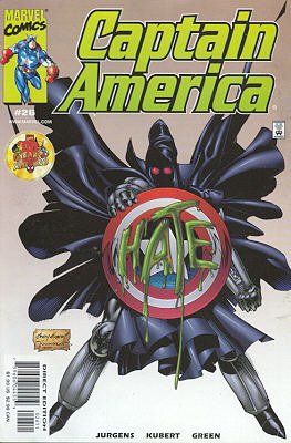 couverture, jaquette Captain America 26  - Twisted Tomorrows, Part 2 of 3Issues V3 (1998 - 2002) (Marvel) Comics