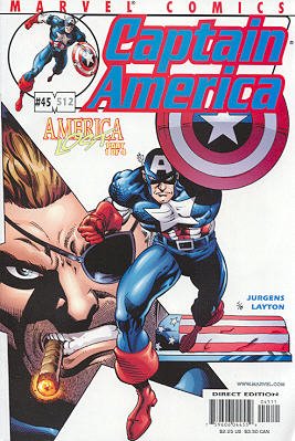 couverture, jaquette Captain America 45  - America Lost Part I of IVIssues V3 (1998 - 2002) (Marvel) Comics