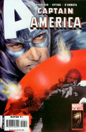 couverture, jaquette Captain America 37  - The Death of Captain America Act 3, the Man Who Bought Ameri...Issues V5 (2005 - 2009) (Marvel) Comics