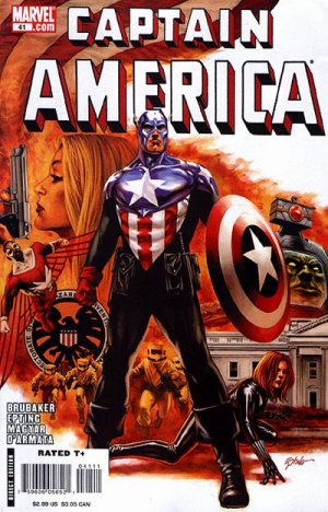couverture, jaquette Captain America 41  - The Death of Captain America Act 3, the Man Who Bought Ameri...Issues V5 (2005 - 2009) (Marvel) Comics