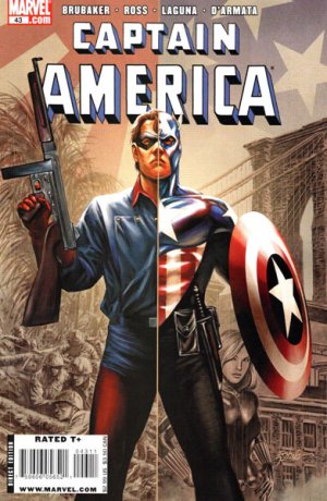 couverture, jaquette Captain America 43  - Time's Arrow - Part 1 of 3Issues V5 (2005 - 2009) (Marvel) Comics