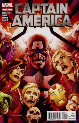 couverture, jaquette Captain America 6  - Powerless Part 1Issues V6 (2011 - 2012) (Marvel) Comics