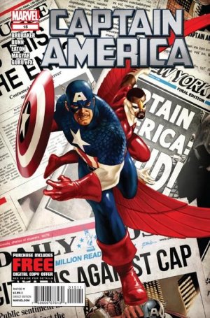 couverture, jaquette Captain America 15  - New World Orders Part 1Issues V6 (2011 - 2012) (Marvel) Comics