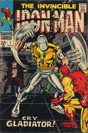 couverture, jaquette Iron Man 7  - The Maggia StrikesIssues V1 (1968 - 1996) (Marvel) Comics