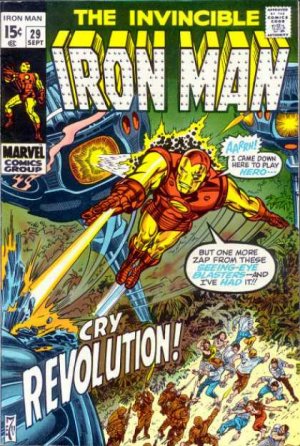 couverture, jaquette Iron Man 29  - Save the People, Save the CountryIssues V1 (1968 - 1996) (Marvel) Comics