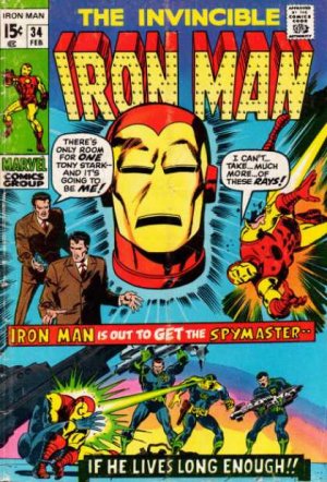 Iron Man # 34 Issues V1 (1968 - 1996)