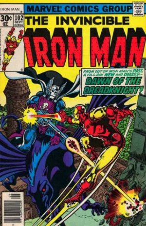 couverture, jaquette Iron Man 102  - DreadKnight and the Daughter of CreationIssues V1 (1968 - 1996) (Marvel) Comics