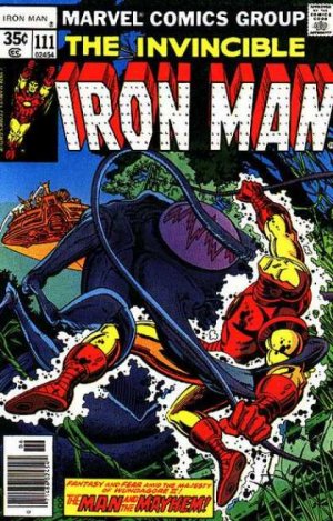 couverture, jaquette Iron Man 111  - The Man, the Metal, and the Mayhem!Issues V1 (1968 - 1996) (Marvel) Comics