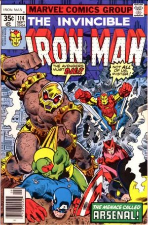 Iron Man 114 - The Menace of...Arsenal!