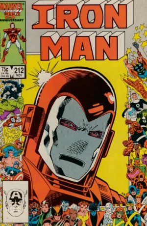 couverture, jaquette Iron Man 212  - Precious LegacyIssues V1 (1968 - 1996) (Marvel) Comics
