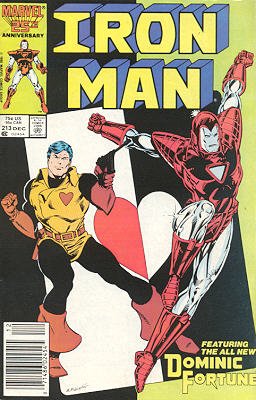 couverture, jaquette Iron Man 213  - Fortune's ChildIssues V1 (1968 - 1996) (Marvel) Comics