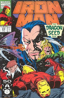 couverture, jaquette Iron Man 272  - Dragon SeedIssues V1 (1968 - 1996) (Marvel) Comics