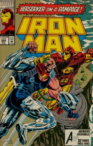 couverture, jaquette Iron Man 292  - Mixed ReactionsIssues V1 (1968 - 1996) (Marvel) Comics