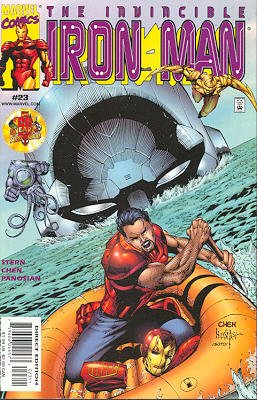 couverture, jaquette Iron Man 23  - Ultimate Danger!Issues V3 (1998 - 2004) (Marvel) Comics