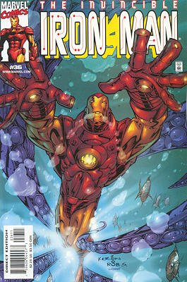 couverture, jaquette Iron Man 36  - Danger DeepIssues V3 (1998 - 2004) (Marvel) Comics