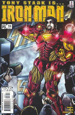 couverture, jaquette Iron Man 56  - Sympathy for the Devil Part OneIssues V3 (1998 - 2004) (Marvel) Comics