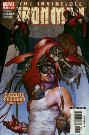 couverture, jaquette Iron Man 8  - Execute Program Part TwoIssues V4 (2005 - 2009) (Marvel) Comics