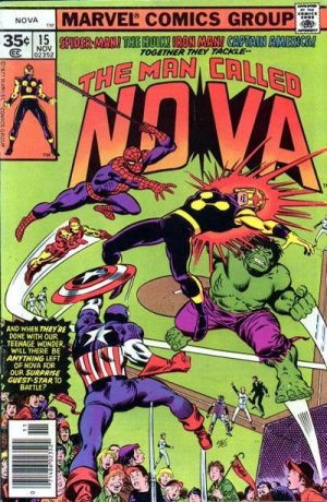 couverture, jaquette Nova 15  - The Fury Before The StormIssues V1 (1976 - 1979) (Marvel) Comics
