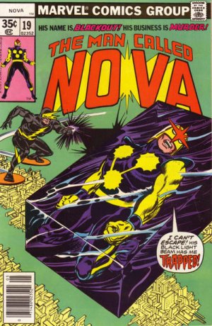 couverture, jaquette Nova 19  - Blackout Means Business, and His Business is Murder!Issues V1 (1976 - 1979) (Marvel) Comics