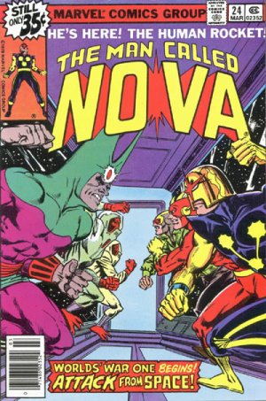 couverture, jaquette Nova 24  - Attack From Space!Issues V1 (1976 - 1979) (Marvel) Comics